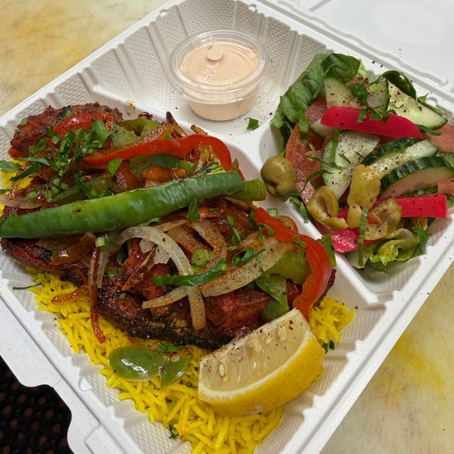 Chicken Tandoori Platter (1person).