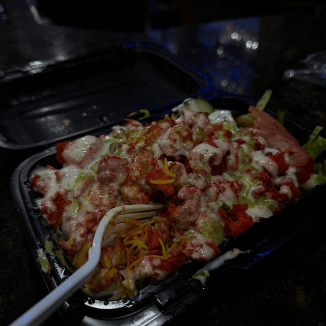 Chicken Over Rice.