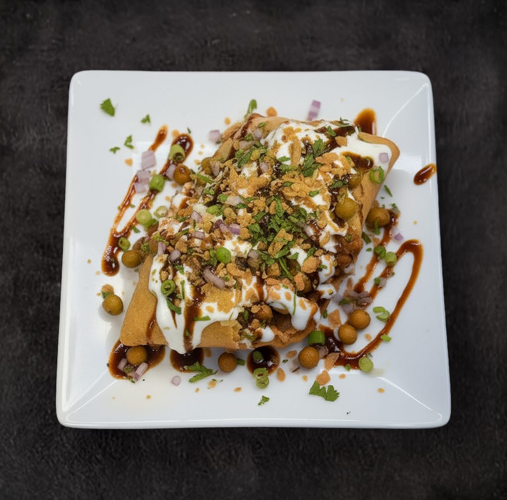 Samosa Chaat.