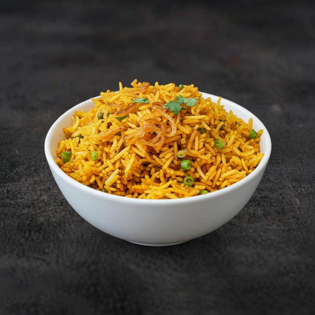 Veggie Biryani.