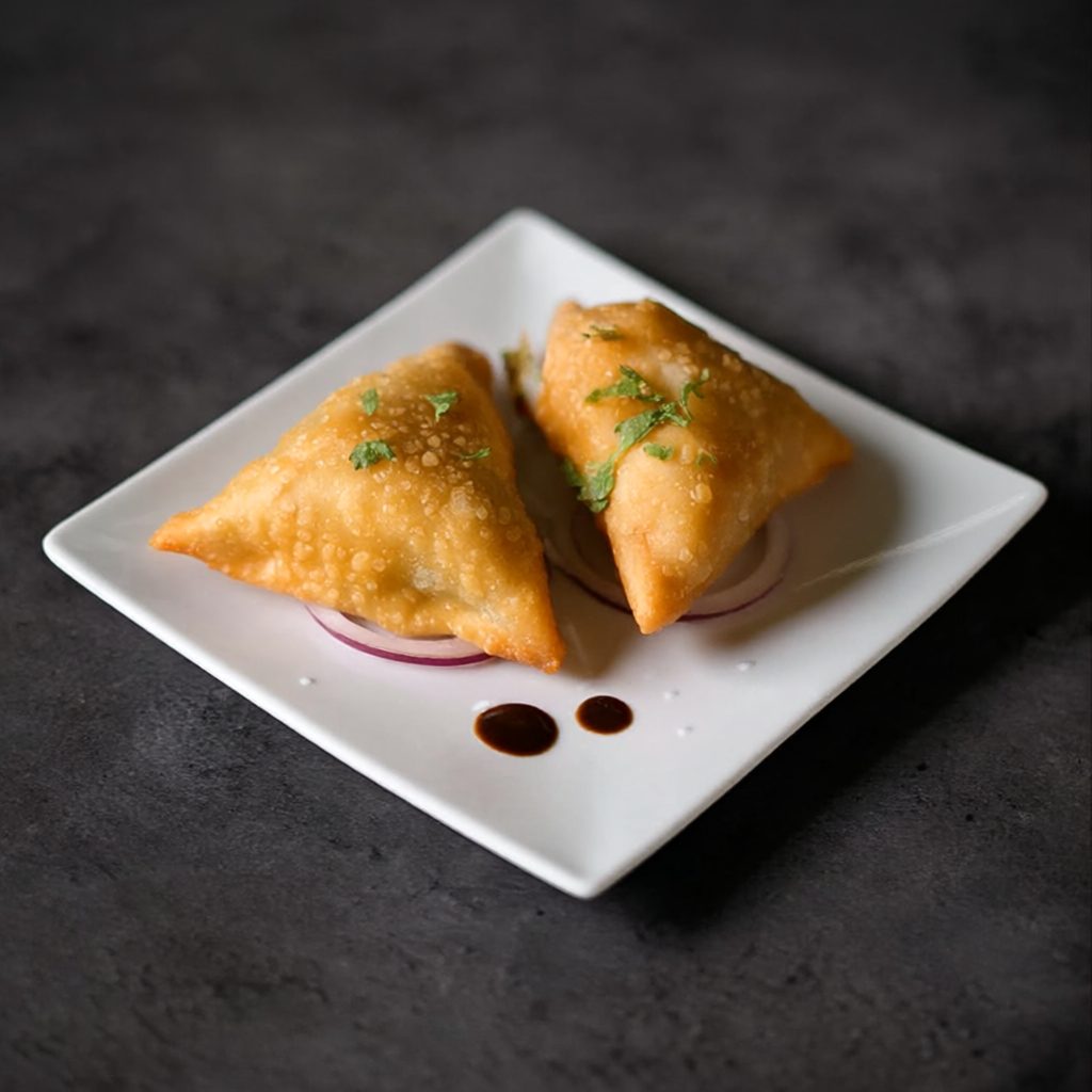 Veggie Samosas.