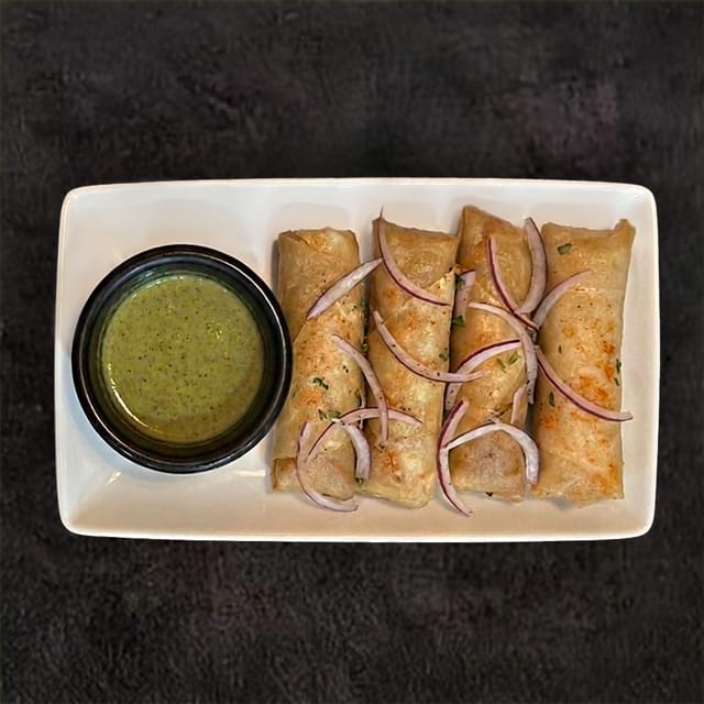 Chicken Spring Rolls.